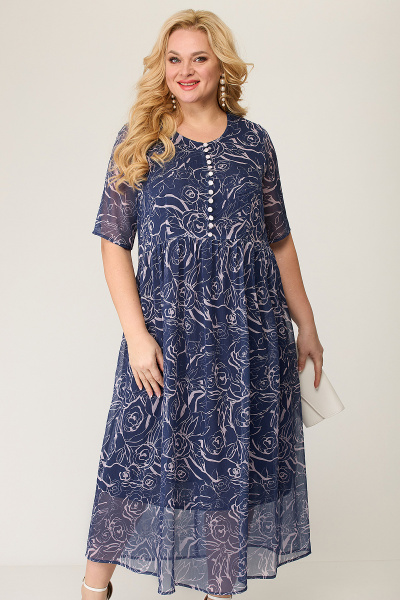 Платье Algranda А3883-o-3 - фото 3