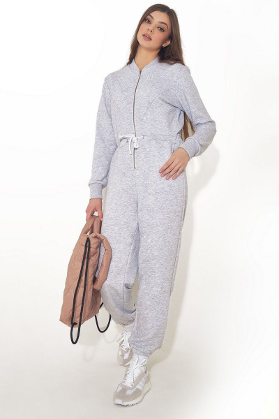 Комбинезон женственный полуприлегающий из трикотажа GO F6002/50-04.164-170 - фото 1