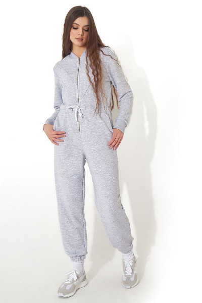 Комбинезон женственный полуприлегающий из трикотажа GO F6002/50-04.170-176 - фото 3