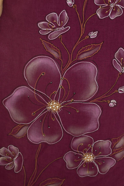 Платье Полинушка 357/3 брусника - фото 3