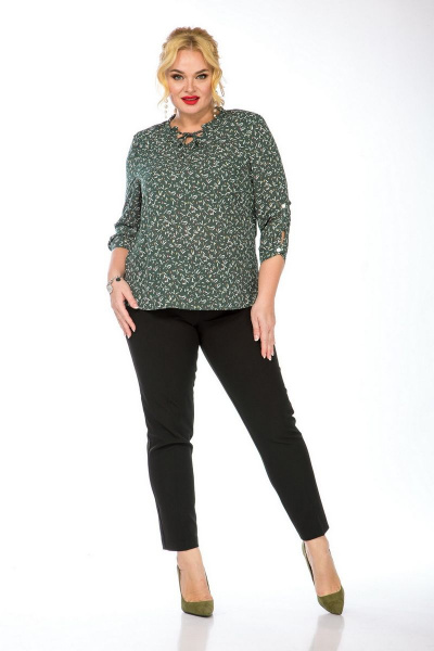 Блуза SOVITA 751 зеленый - фото 1