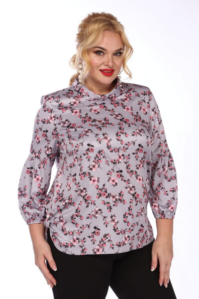 Блуза SOVITA 829 серый - фото 4