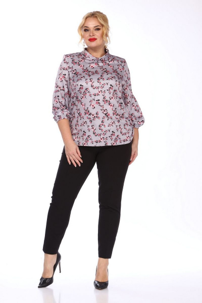 Блуза SOVITA 829 серый - фото 2