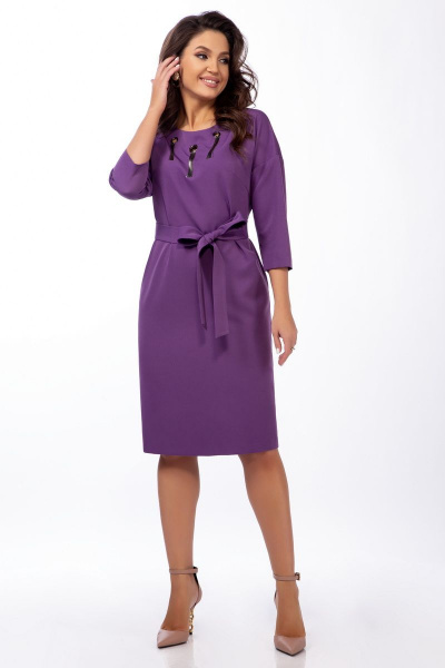 Платье Dilana VIP 1974 сиреневый - фото 1