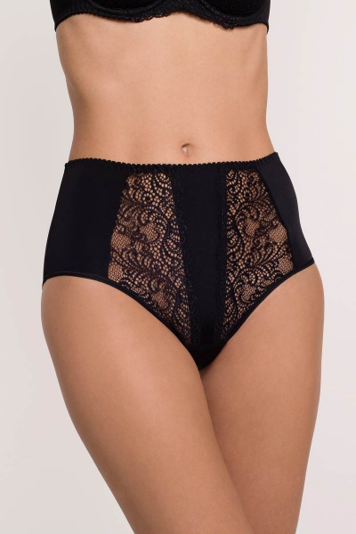 Высокие кружевные трусы из трикотажа для ежедневного ношения Milady 256 3.8 - фото 3