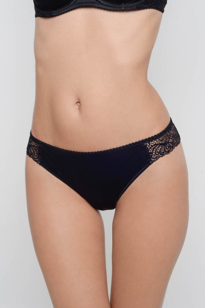 Трусы-стринг из эластичного полотна кружево, комфортные Milady 385 3.8 - фото 3