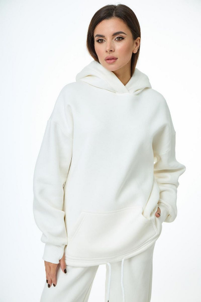 Брюки, худи Anelli 976 белый - фото 3