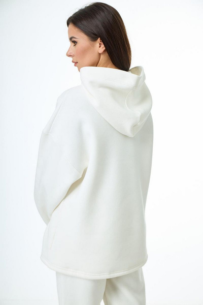 Брюки, худи Anelli 976 белый - фото 2