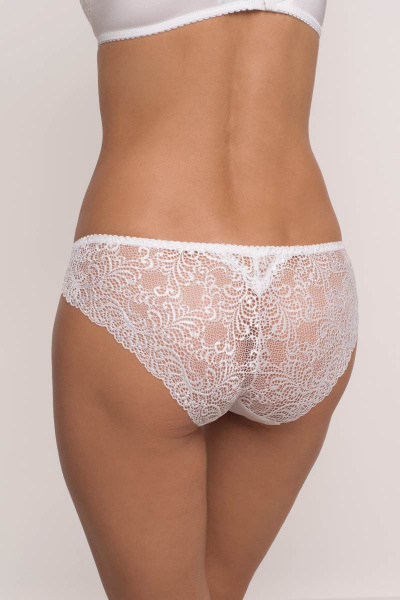 Трусы-слип из эластичного полотна с кружевом, комфорт и стиль Milady 285 1.5 - фото 4