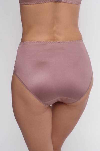 Трусы высокие из эластичного трикотажа с кружевом Milady 219 19.1 - фото 4
