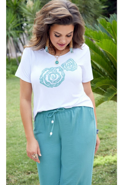 Блуза, брюки, жакет Vittoria Queen 18253 - фото 5