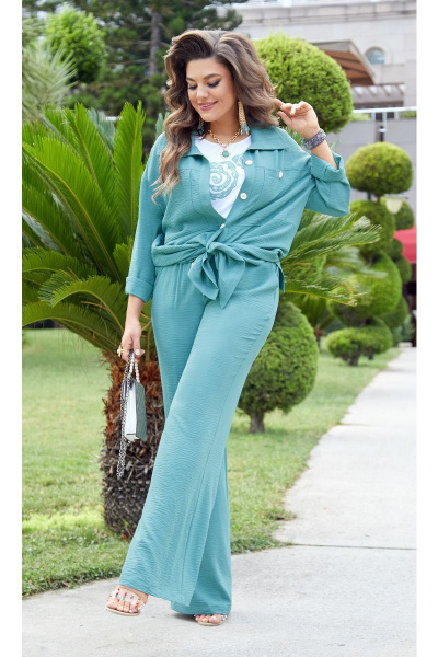 Блуза, брюки, жакет Vittoria Queen 18253 - фото 4