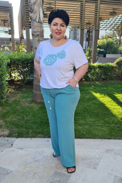 Блуза, брюки, жакет Vittoria Queen 18253 - фото 7