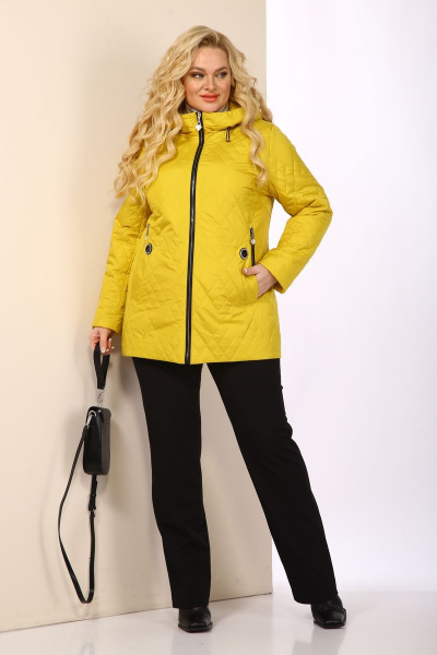 Куртка Shetti 2107 горчица - фото 2