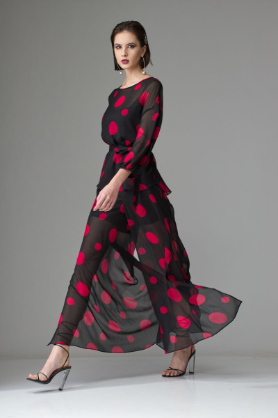 Блуза, брюки Орхидея 1225 - фото 1