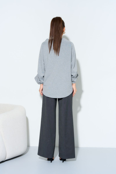 Блуза, брюки Anastasia 970 серый - фото 8