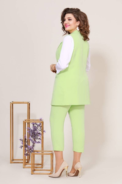 Блуза, брюки, жилет Mira Fashion 5206 - фото 5