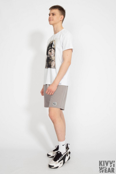 Футболка мужская классического кроя из хлопка Kivviwear 1010.15 - фото 9