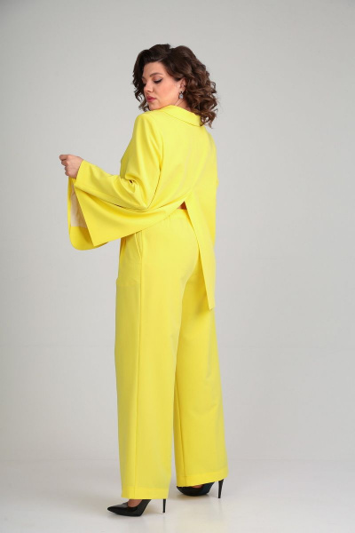 Брюки, жакет Mubliz 026 желтый - фото 2
