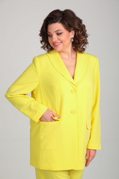 Брюки, жакет Mubliz 026 желтый - фото 5