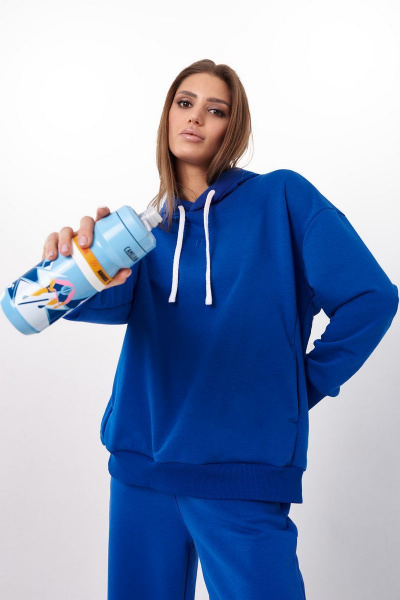 Костюм спорт /спортивный из трикотажа с логотипом GO F3041/19-02.164-170 - фото 6