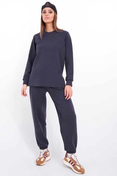 Костюм спорт /спортивный с высоким поясом из трикотажа GO F3028/30-03.170-176 - фото 1