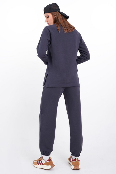 Костюм спорт /спортивный с высоким поясом из трикотажа GO F3028/30-03.170-176 - фото 4