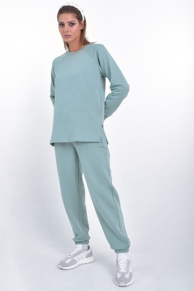 Костюм спорт /спортивный из трикотажа с логотипом GO F3028/26-688.170-176 - фото 2