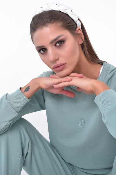 Костюм спорт /спортивный из трикотажа с логотипом GO F3028/26-688.170-176 - фото 5