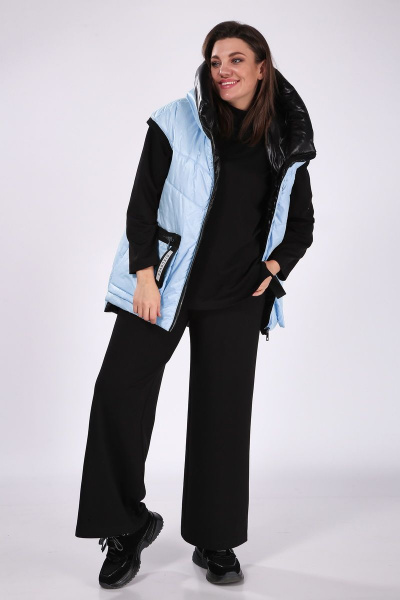 Жилет Lady Secret 0145 голубой - фото 5