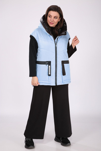 Жилет Lady Secret 0145 голубой - фото 4