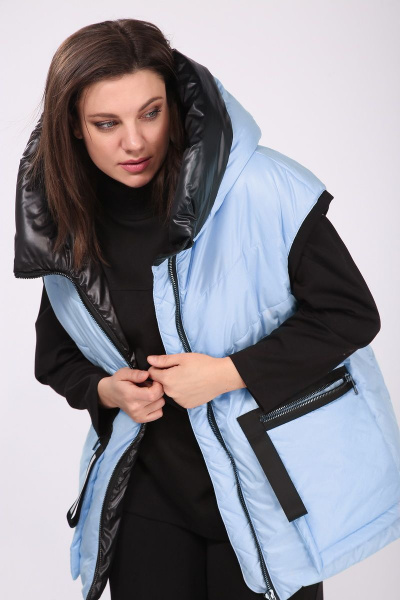 Жилет Lady Secret 0145 голубой - фото 3