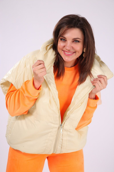 Жилет Lady Secret 0144 ванильный - фото 4