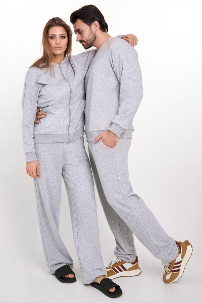 Костюм из трикотажа со свободным джемпером и брюками GO F3033/50-04.170-176 - фото 6