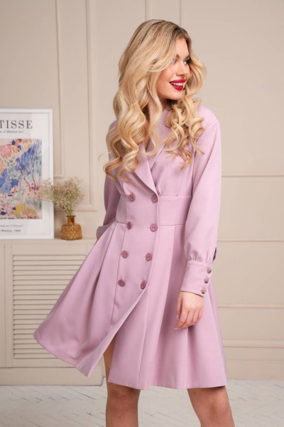 Платье LaKona 1488 пыльная_роза - фото 7