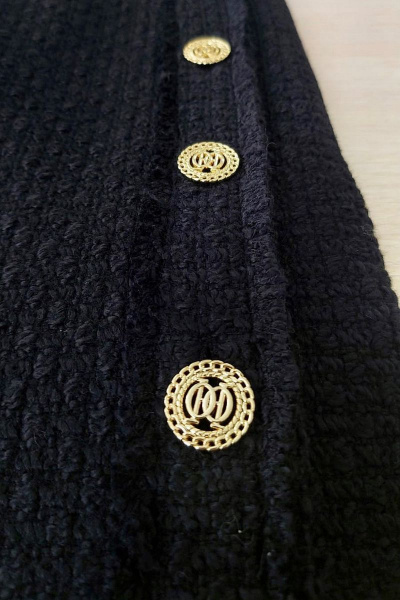 Жакет в стиле Шанель из твида с накладными карманами HELEN BIRCH J014 - фото 5