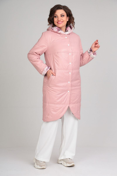 Куртка Диомант 1848 пудра - фото 1