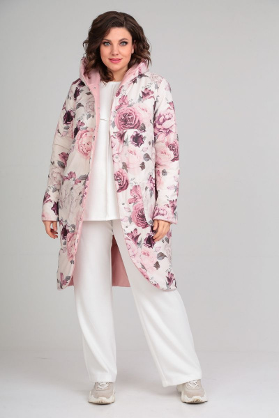 Куртка Диомант 1848 пудра - фото 6