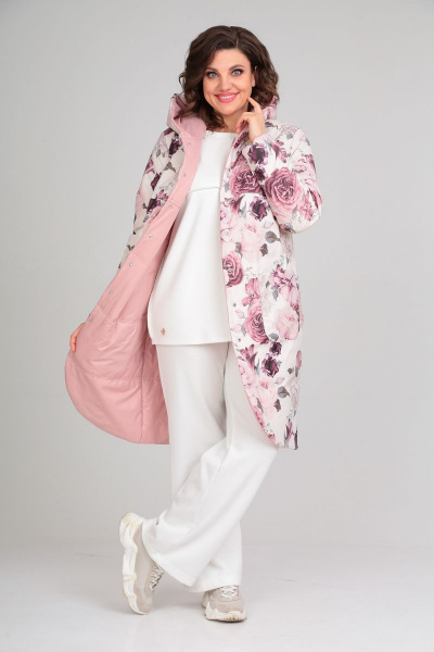 Куртка Диомант 1848 пудра - фото 2