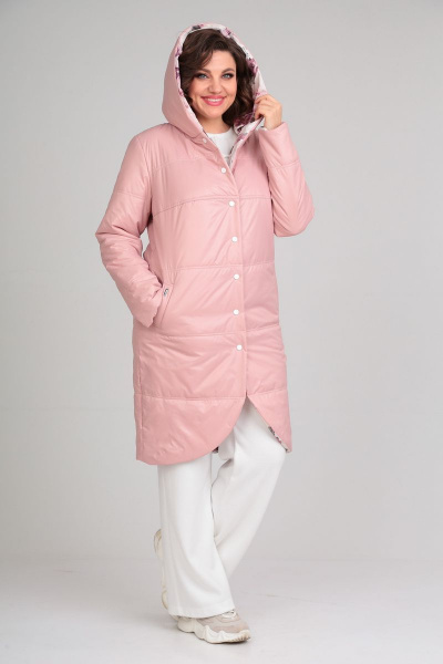 Куртка Диомант 1848 пудра - фото 4