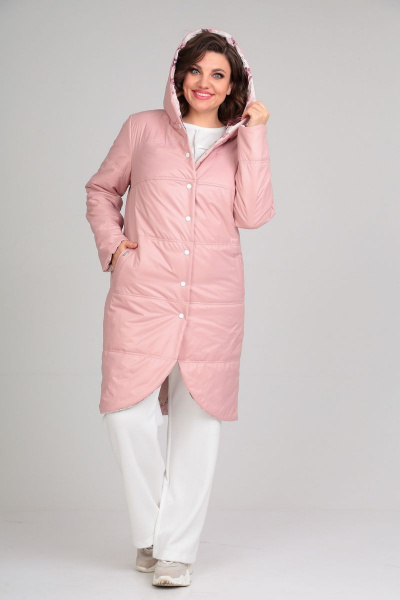 Куртка Диомант 1848 пудра - фото 3