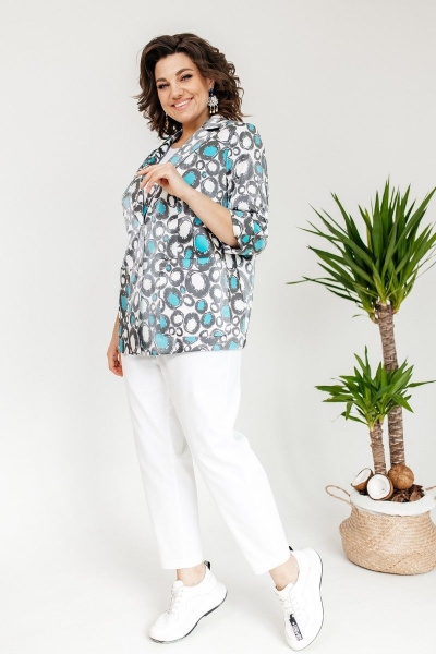 Жакет Romanovich Style 5-2490 бирюза - фото 1