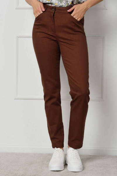 Брюки из хлопка на каждый день для демисезона Femme & Devur 9558 3.27F(170) - фото 1