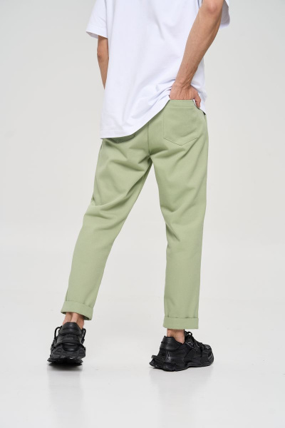 Брюки RAWR 373 оливковый - фото 6