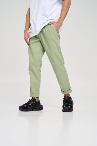 Брюки RAWR 373 оливковый - фото 4