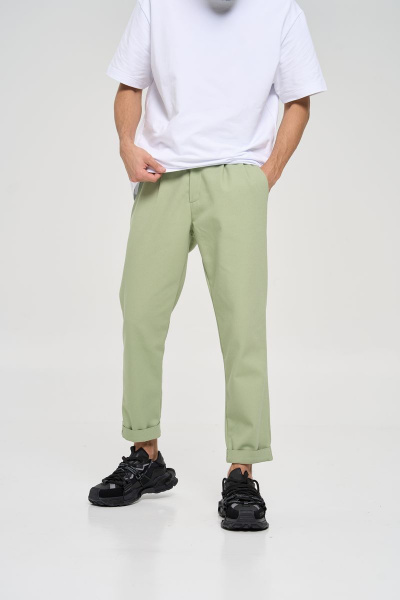 Брюки RAWR 373 оливковый - фото 3