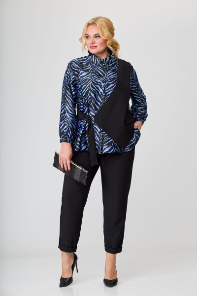 Блуза, брюки, жилет Диомант 1838 - фото 5