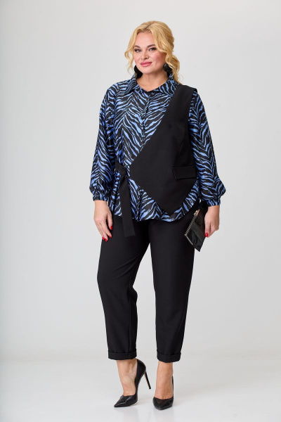 Блуза, брюки, жилет Диомант 1838 - фото 4