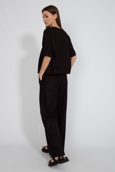 Костюм из льна свободный брюки и джемпер с карманами Kivviwear 40754076.11 - фото 10