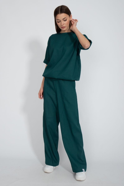 Ленящийся костюм с джемпером и свободными брюками Kivviwear 40754076.12 - фото 9